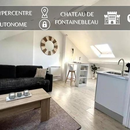 The Little French Studio - Fontainebleau Apartment Bagian luar foto